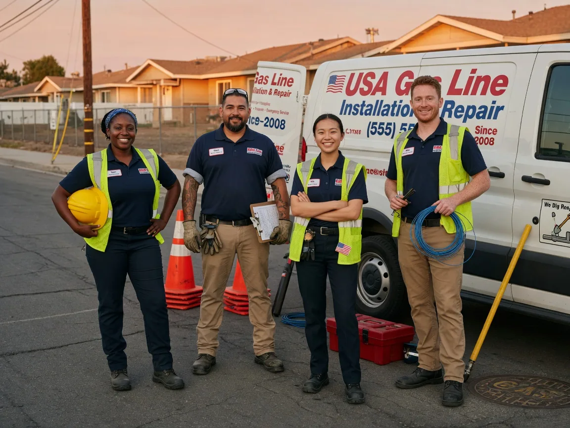 Gas Line Installation company in Prairie City, IA